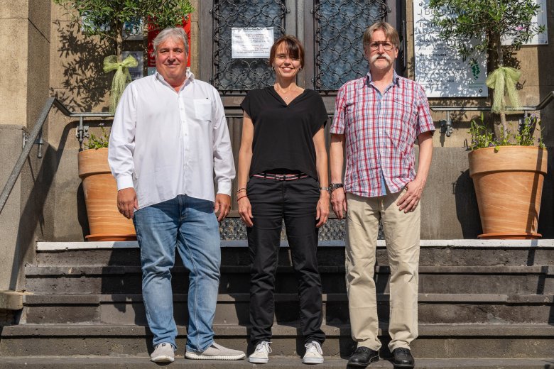 Der Grünen-Fraktion im Stadtrat Boppard gehören an (von links): Markus Mono, Annette Bersch und Klaus-Georg Brager.