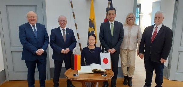 Antrittsbesuch des japanischen Generalkonsuls in Boppard