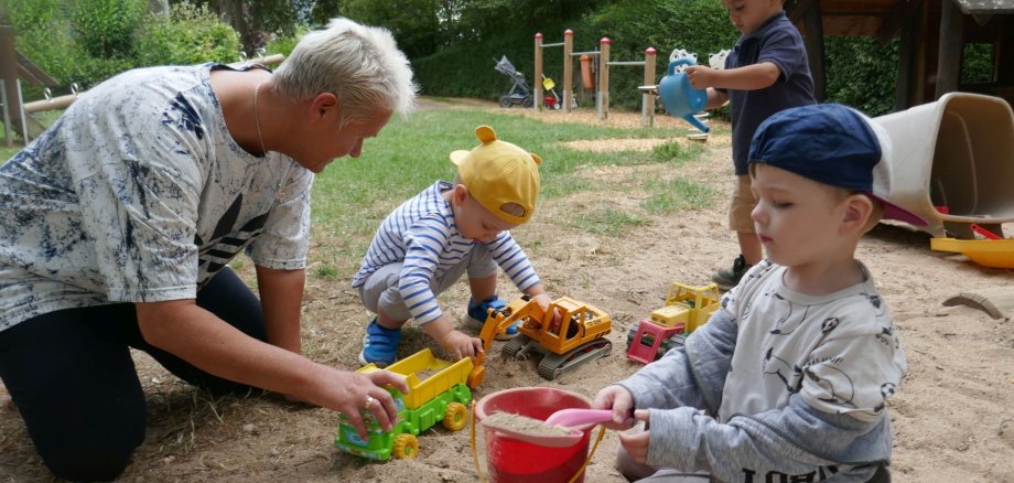 Für die Kinder und ihre Begleitpersonen war es eine ebenso schöne Aktion, wie für das Kita-Personal.