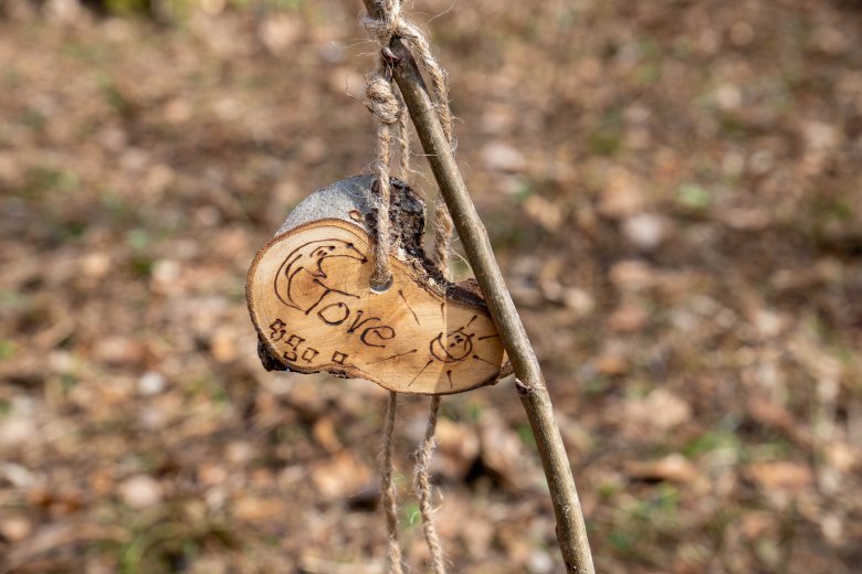 Eindrücke von der Baumpflanzaktion 2024 im Kinder- und Hochzeitswald Boppard.